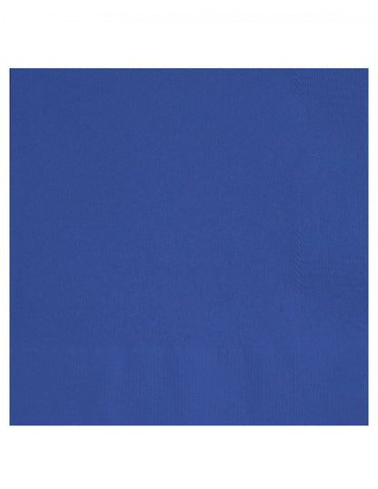 20 modrih papirnatih serviet 33 x 33 cm za zabavo 