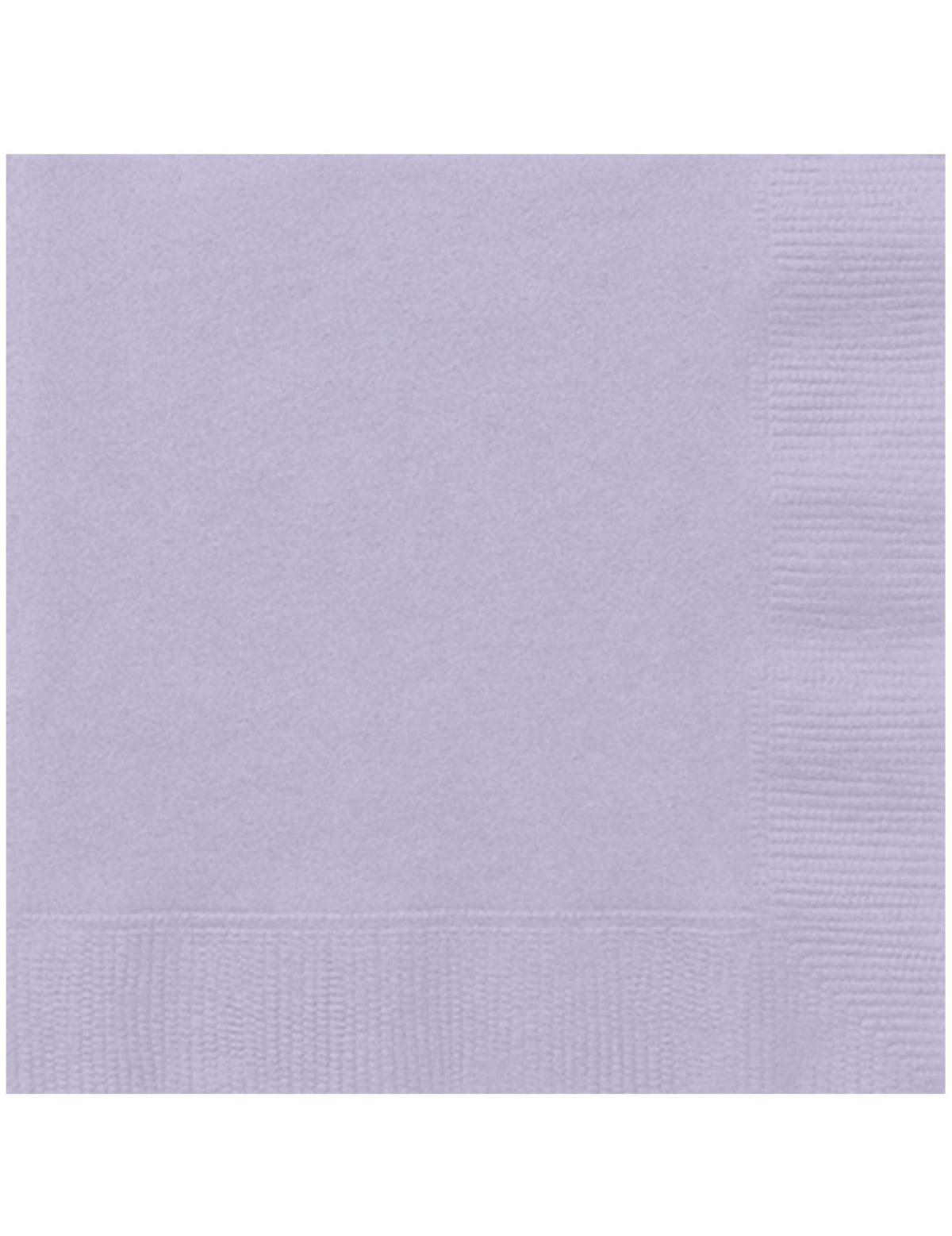 Serviettes en papier de mariage pour fête lavande