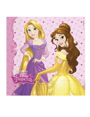20 Disney Core Princess Papirnate brisače 33 x 33 cm