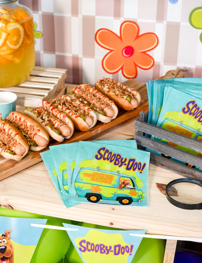 20 papirnate brisače Scooby-Doo 33 x 33 cm