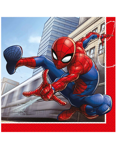 20 papirnatih brisač Spiderman Fighter 33 x 33 cm