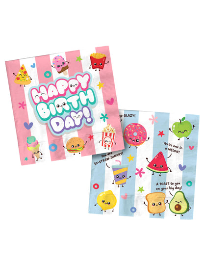 20 prtičkov Kawaii Party 33 x 33 cm