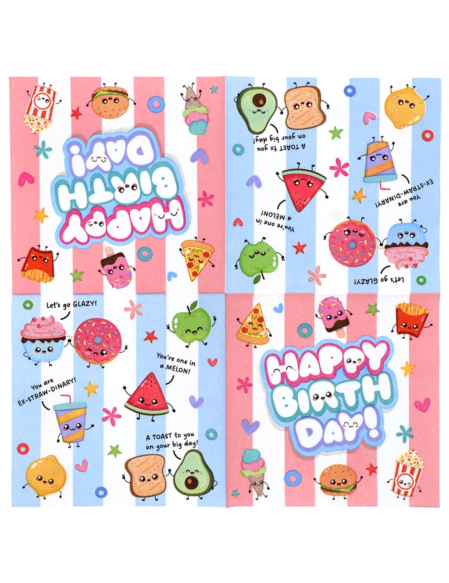 20 prtičkov Kawaii Party 33 x 33 cm