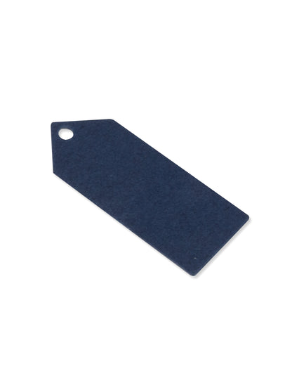 24 temno modrih luknjanih etiket 5 x 2 cm za kartice z lokacijami