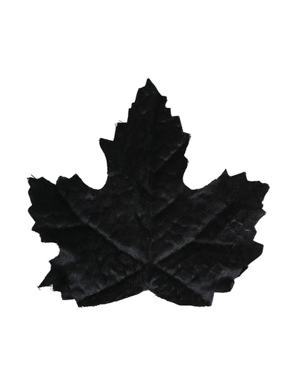 Lot de 24 feuilles pour décoration noires
