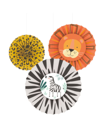 3. Pridobite viseče okraske Wild Safari od 18 do 38 let cm papir