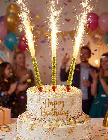 3 zlati sladoledni vodnjaki 9,5 cm