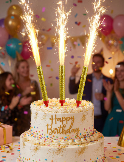 3 zlati sladoledni vodnjaki 9,5 cm