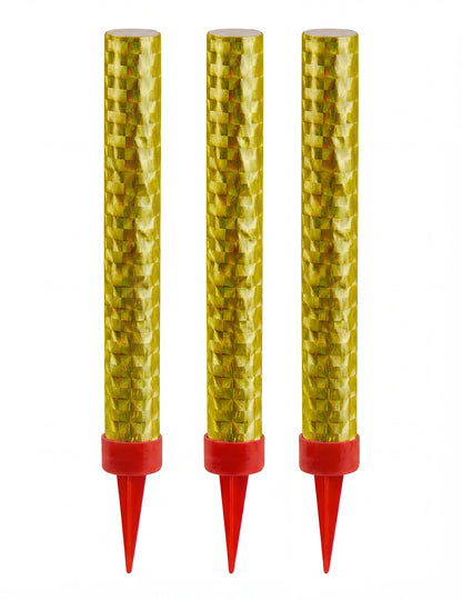 3 zlati sladoledni vodnjaki 9,5 cm