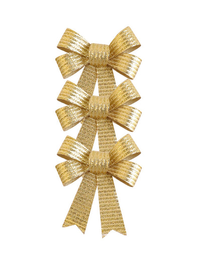 3 sijoče zlate pentlje 10 x 13 cm 