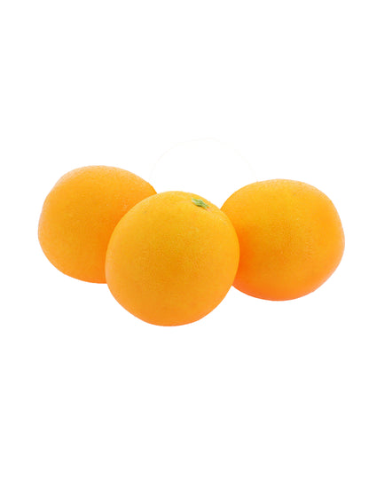 3 umetne dekorativne pomaranče 8 cm
