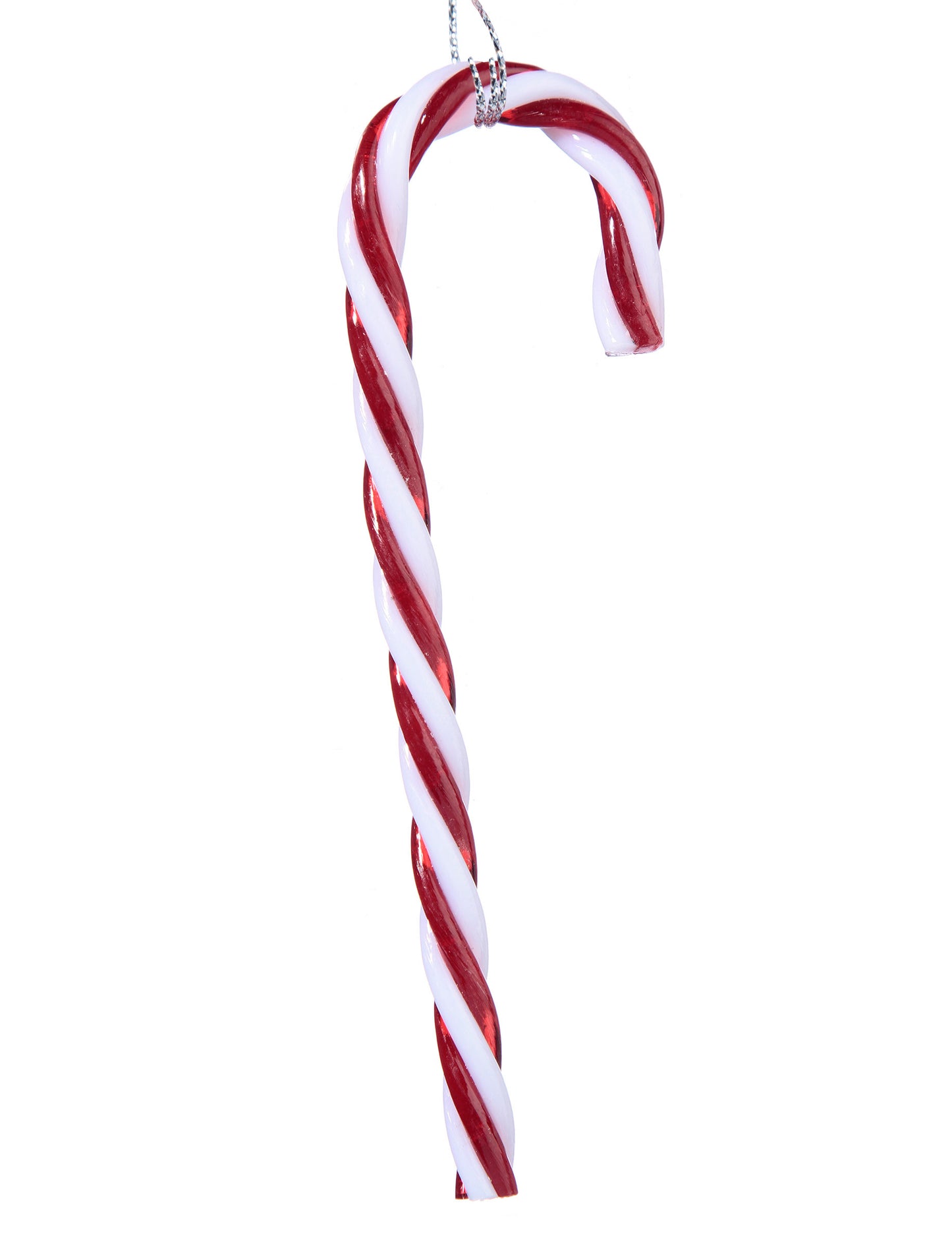 Viseča sladkornica za božič, rdeča in bela
