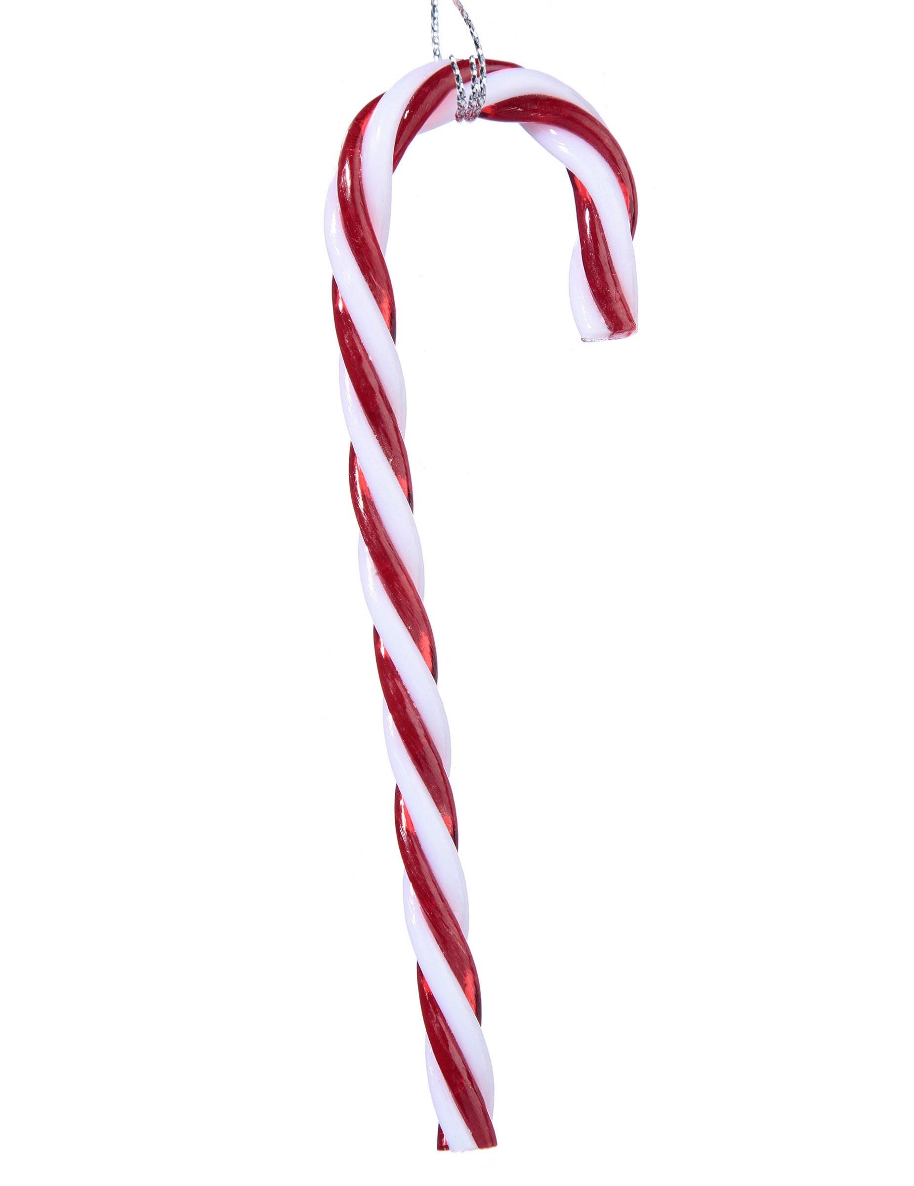 Viseča sladkornica za božič, rdeča in bela