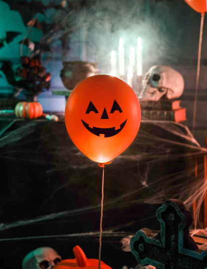 4 Halloween Bump LED baloni 27,5 cm