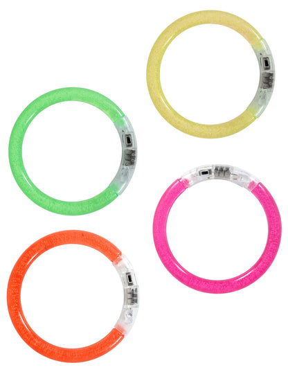 4 LED svetleče zapestnice 