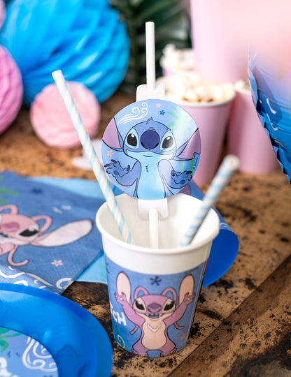 4 slamice s papirnatim medaljonom Stitch™