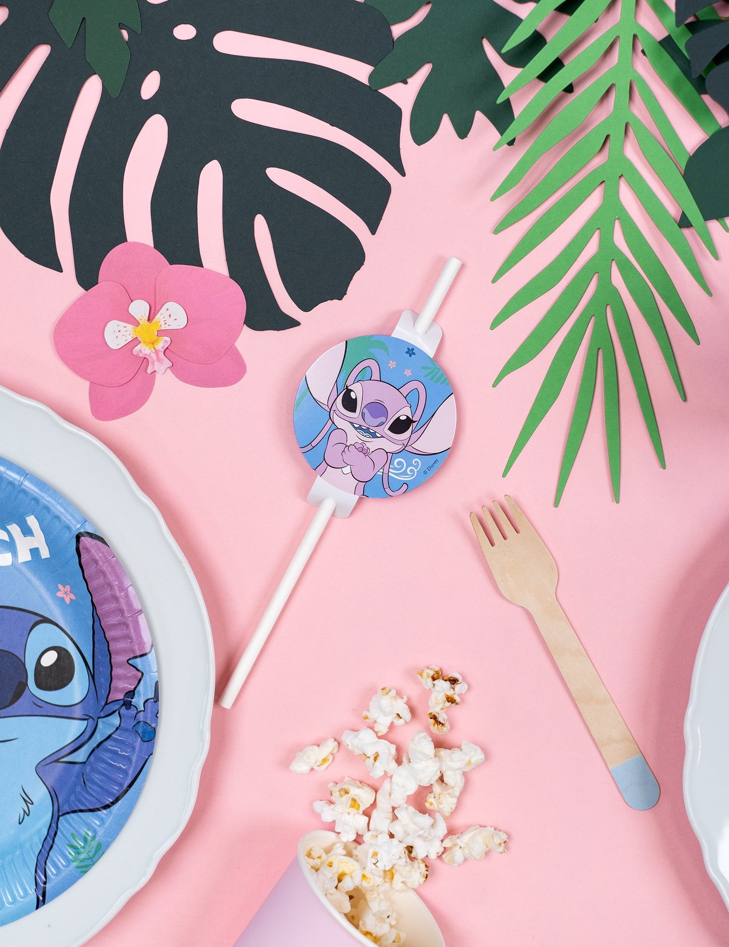 4 slamice s papirnatim medaljonom Stitch™