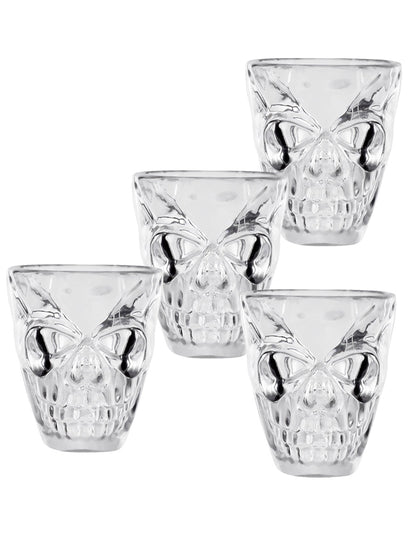4 posneta kozarca za lobanje 50 ml