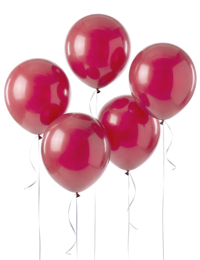 5 velikanskih rdečih balonov lateksa 47 cm