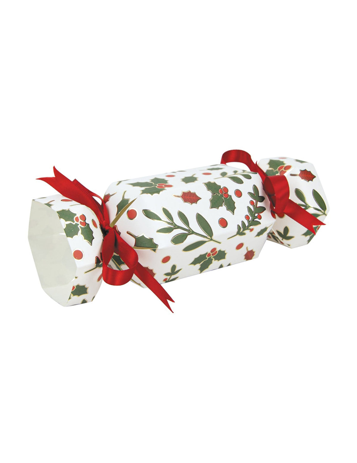 Vue de profil du petit cracker houx de noël