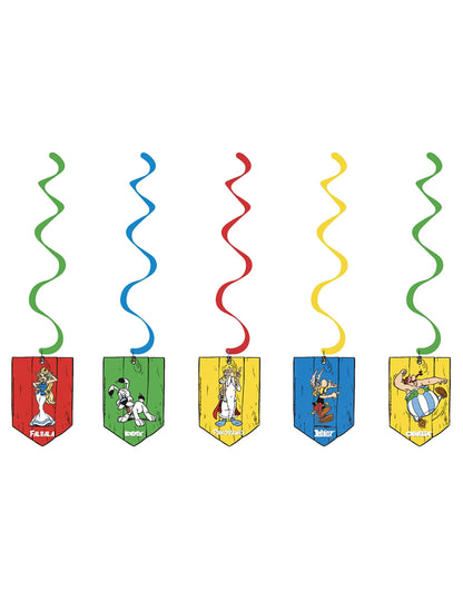 5 spiralne suspenzije Asterix 60 cm