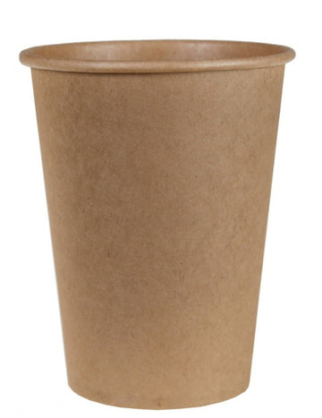 50 recikliranih papirnatih kozarcev s prostornino 280 ml