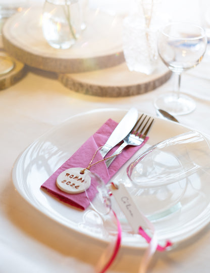 50 papirnatih brisač Fuchsia 38 x 38 cm