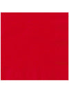 Serviettes en papier rouges pour fête unies