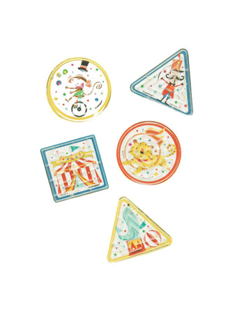 6 dodatkov za pinjato, labirint s cirkuško tematiko