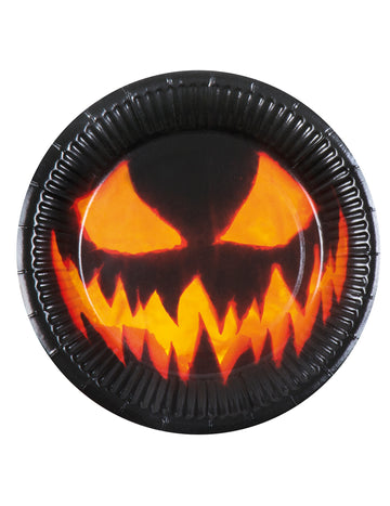 10 grozljivih bučnih kartonskih plošč 23 cm