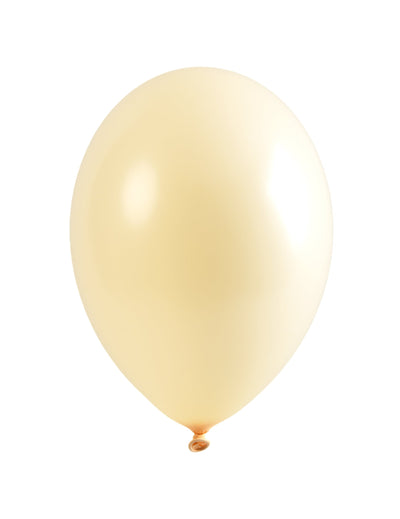 Ballons en latex pour décoration de fête ivoires