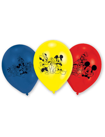 6 lateks balonov Mickey Mouse™ 