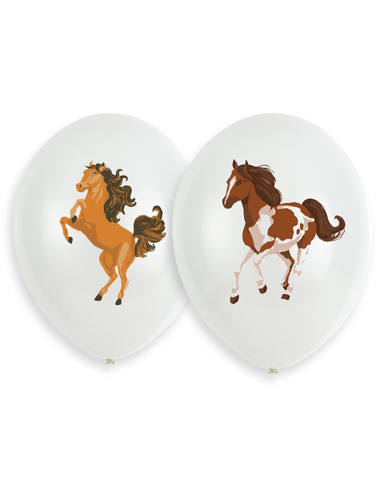 6 lateks balonov lep konj 27 cm motivi konjev 