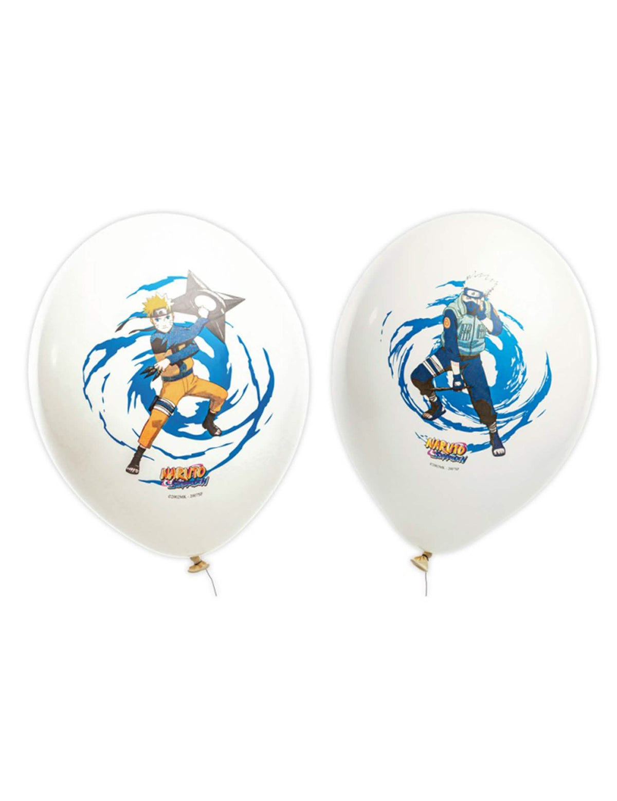 6 lateksnih balonov Naruto/Kakashi Shippuden™ 27 cm