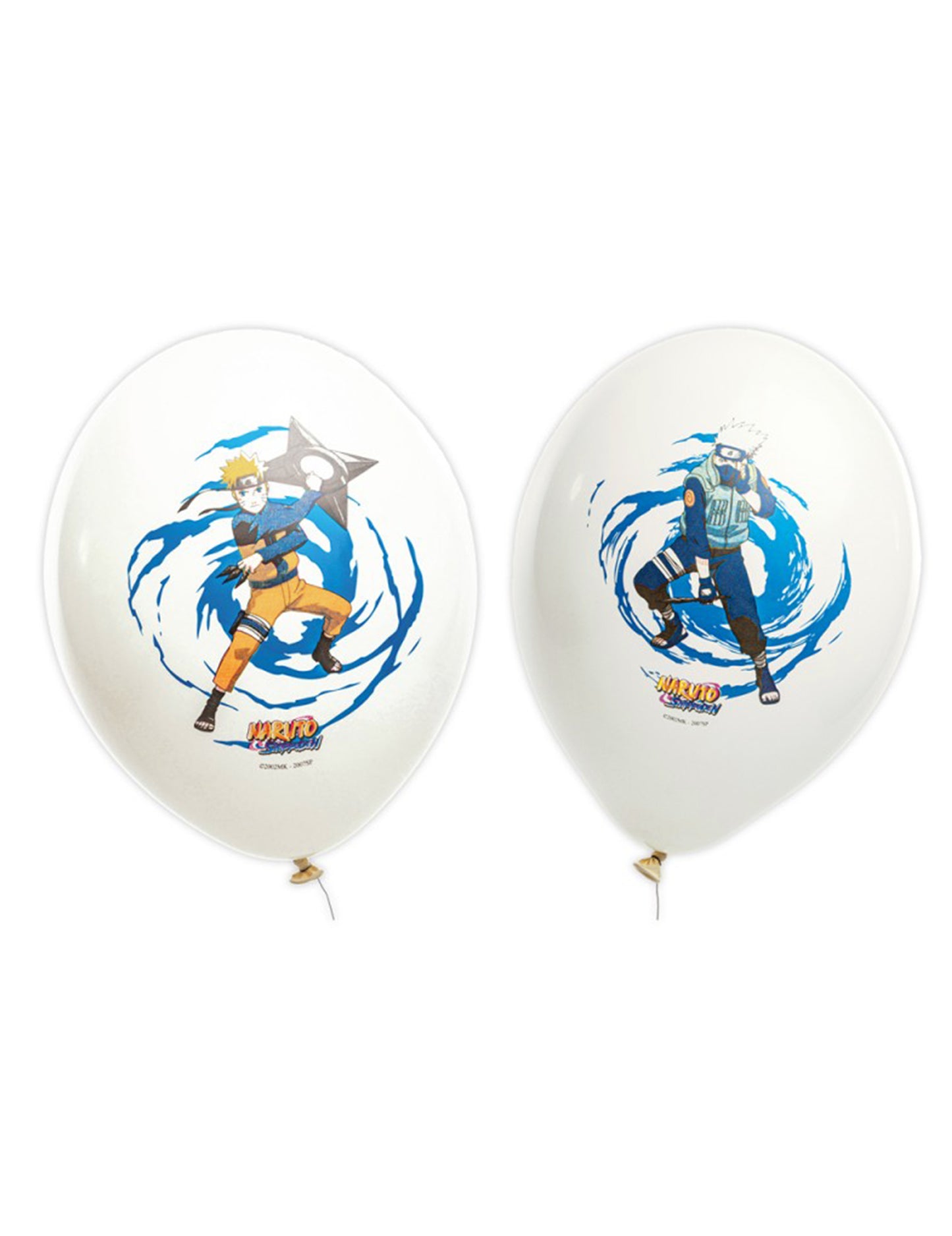 6 lateksnih balonov Naruto/Kakashi Shippuden™ 27 cm