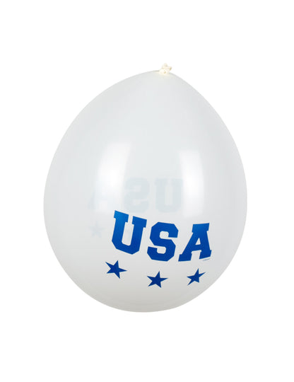 6 balonov ZDA 25 cm