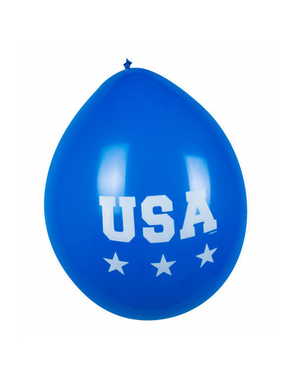 6 balonov ZDA 25 cm