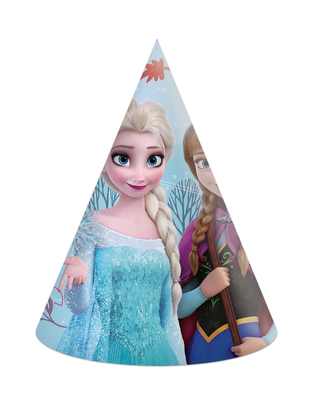 Chapeaux de fête La reine des neiges Frozen Idyllic Wonder pour enfant bleu et violet
