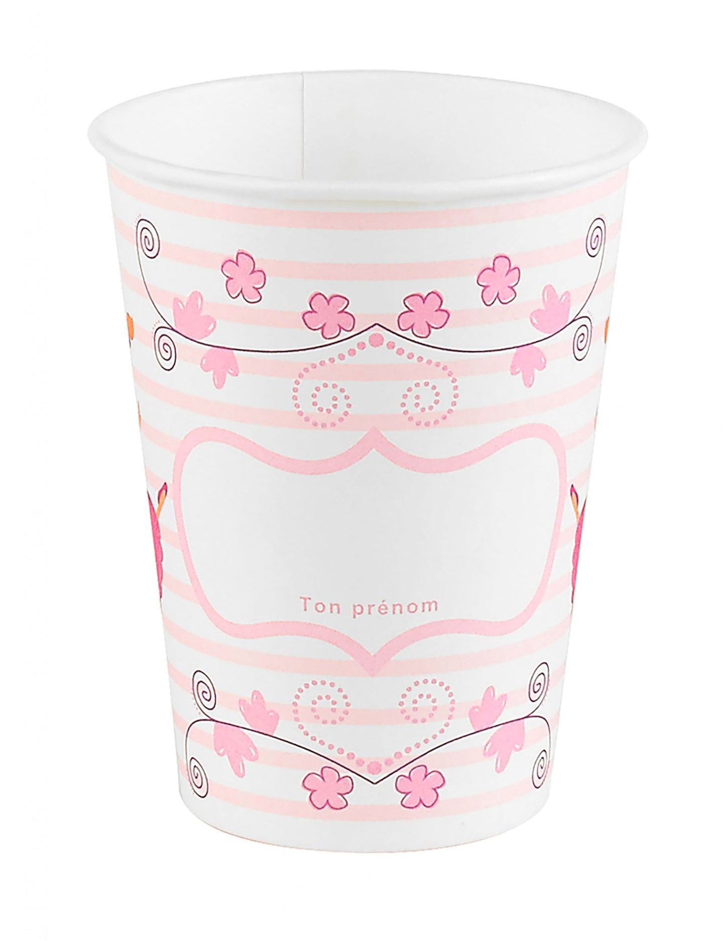 6 kartonskih skodelic 25 Cl 7,5 x 9,5 cm