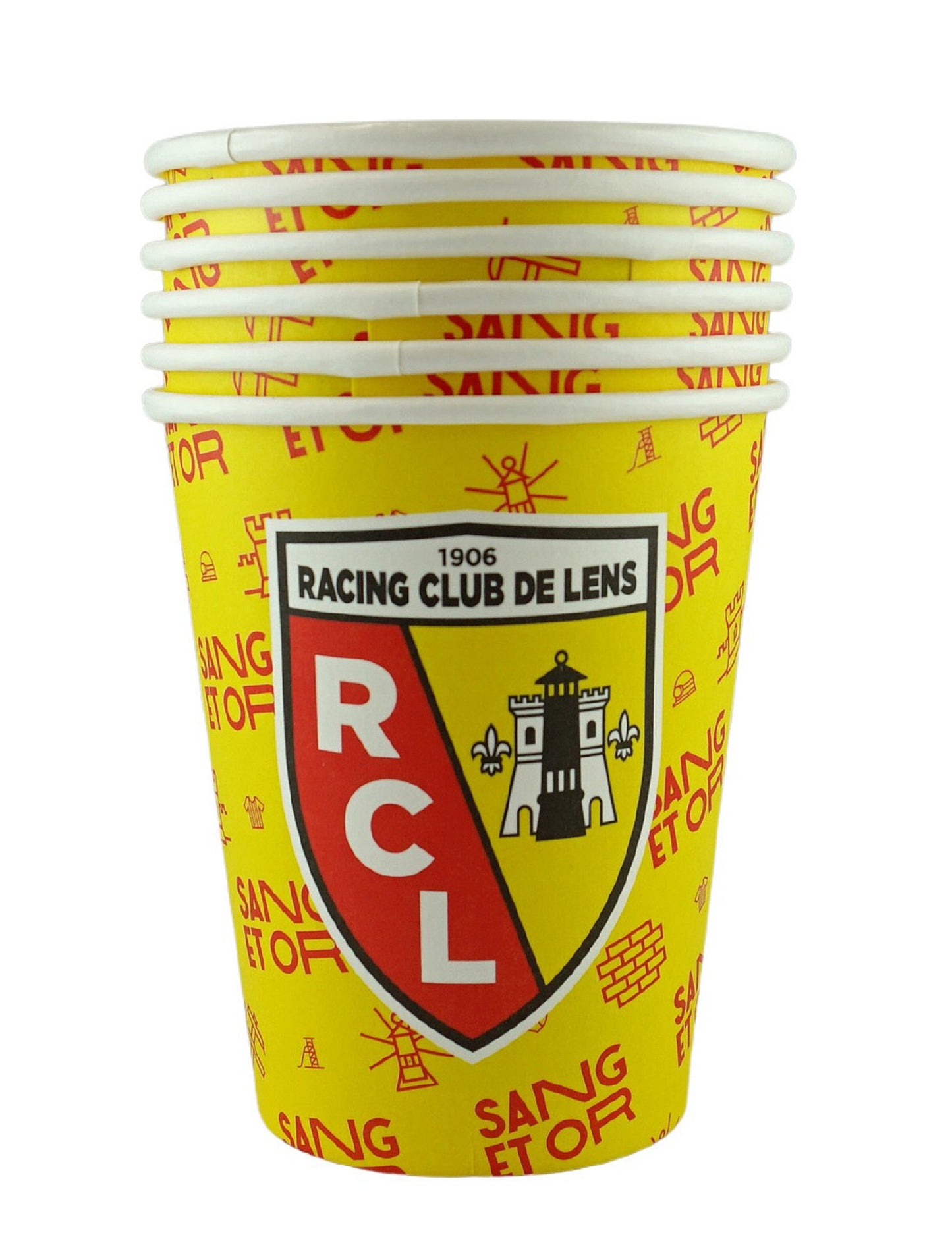 6 kartonskih skodelic RC objektiv 25 Cl