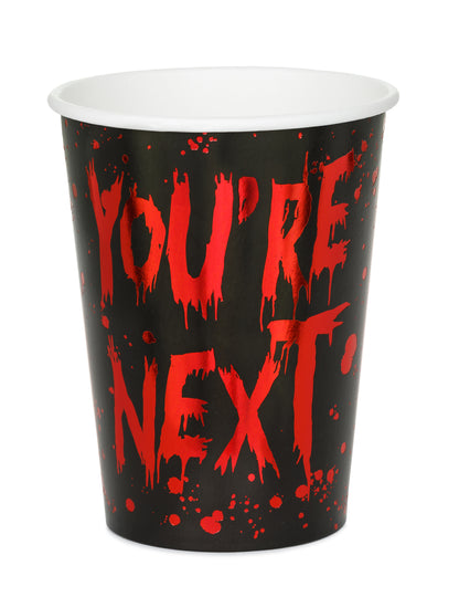 6 Kartonskih kozarcev You're Next 250 ml
