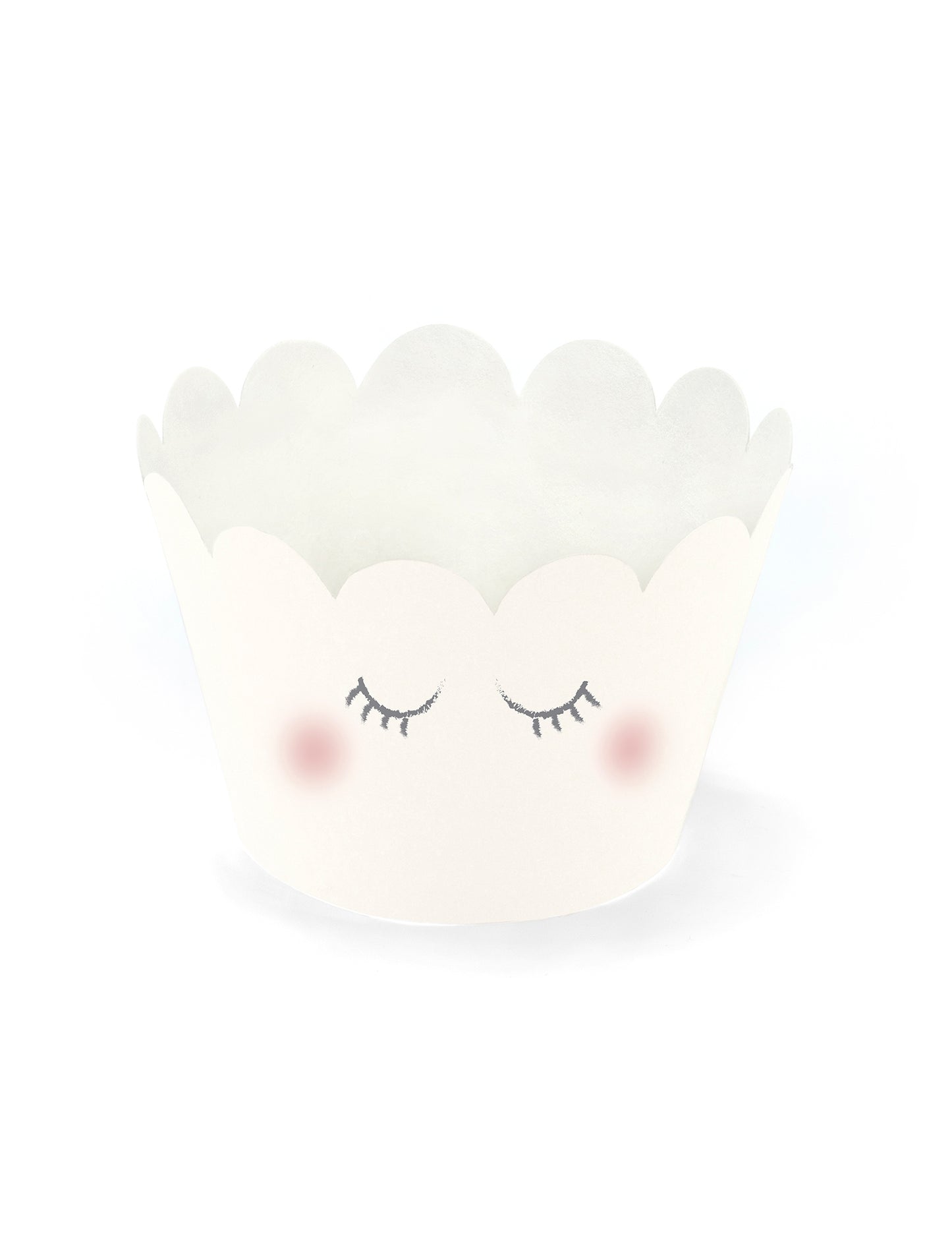 6 okraskov za kolačke v obliki samoroga 7,5 x 5 cm pastelne