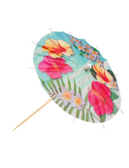 6 havajskih koktajl dežničkov za zabavo 18 cm 