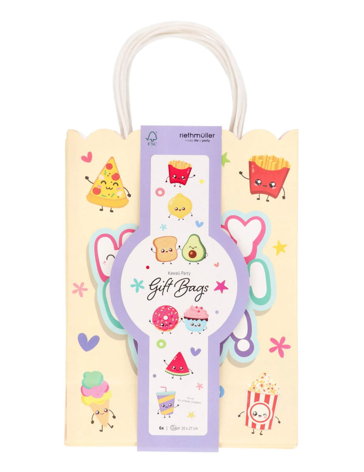 6 darilnih vrečk Kawaii Party