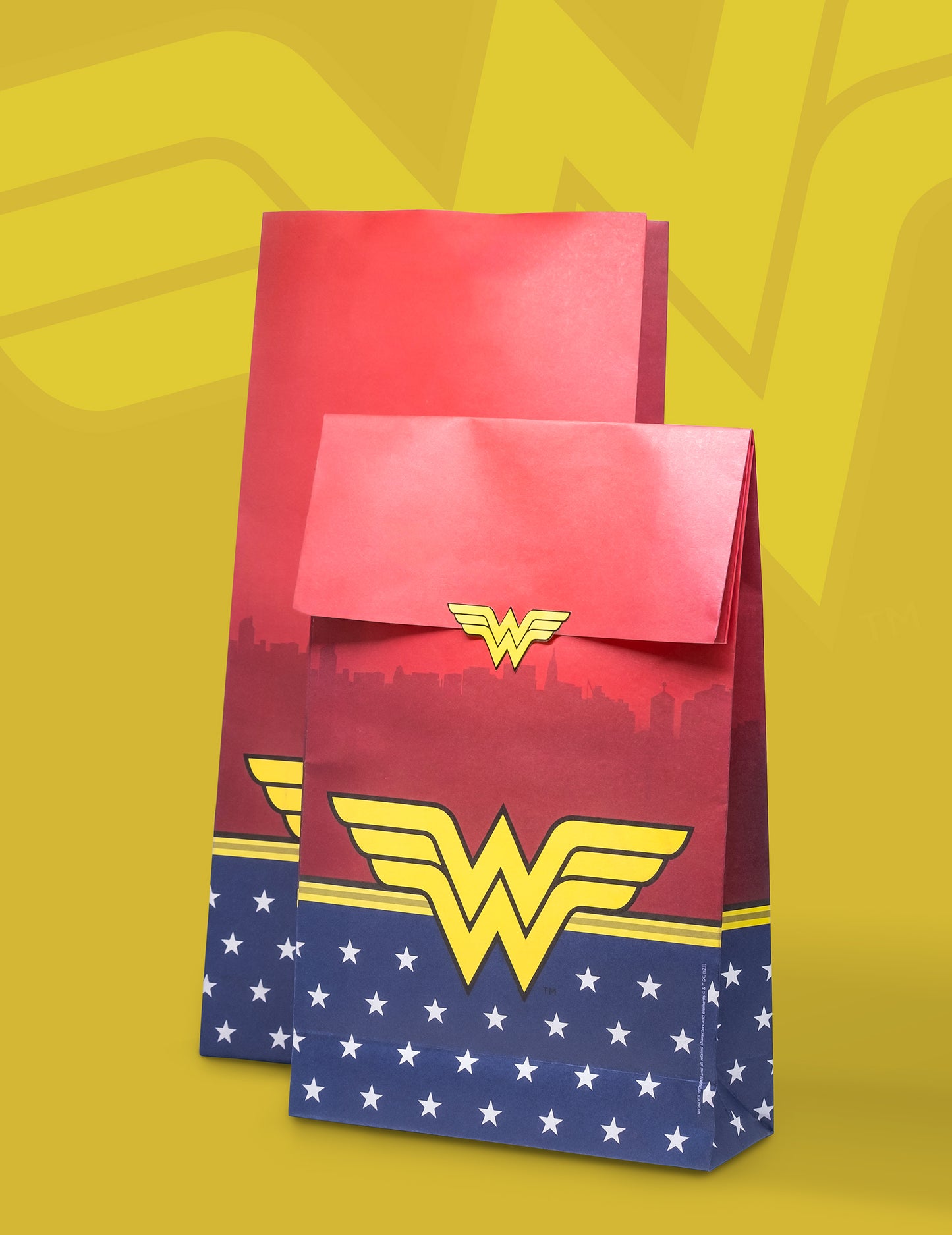 6 darilnih vrečk Wonder Woman