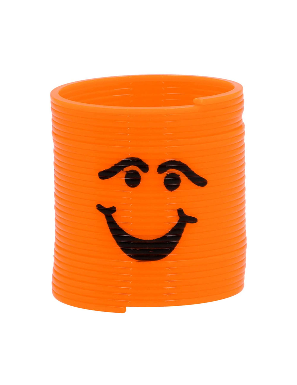 Poudarek na oranžni vzmeti z velikim nasmehom Slinkies Smileys