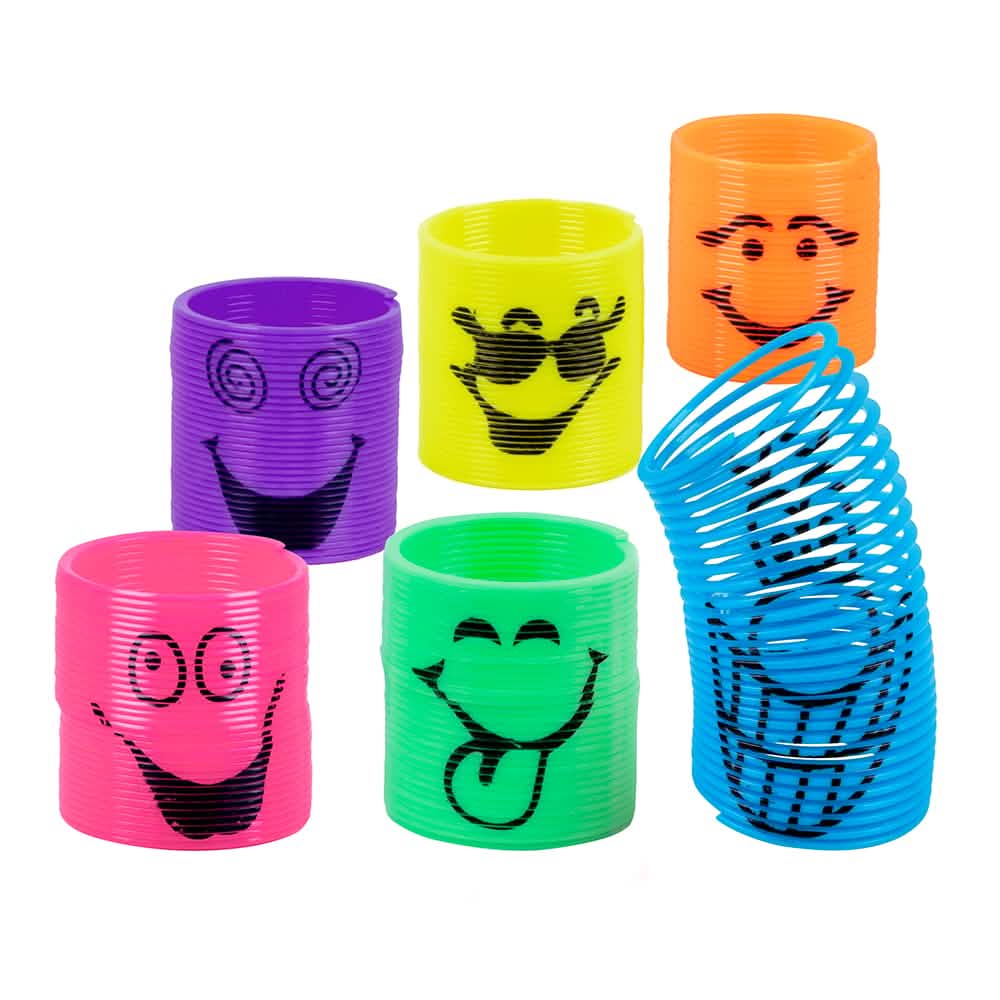 Večbarvni Slinkies Smileys za otrok