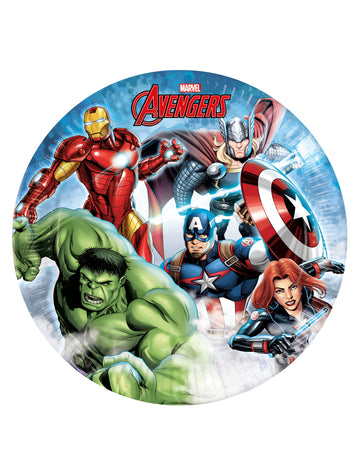 8 kartonskih plošč 23 cm Avengers mogočni