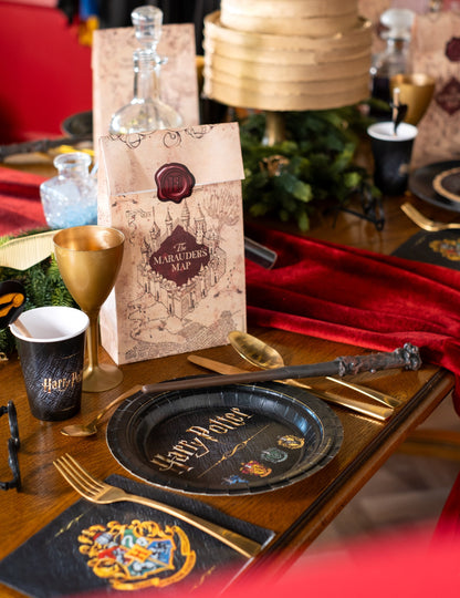 8 kartonastih krožnikov Harry Potter™ 23 cm 