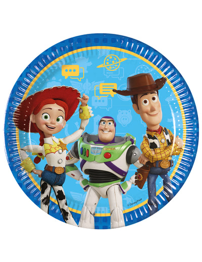 8 papirnatih krožnikov Toy Story 5™ 23 cm